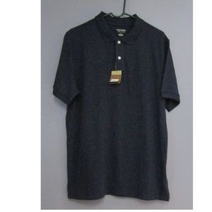 NEW Sonoma Navy Blue Polo Golf Shirt Size L